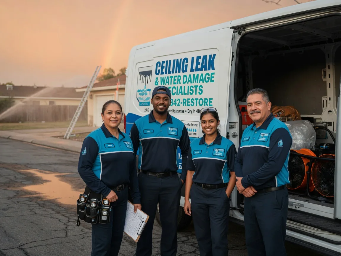 Ceiling Leak Cleanup company in Comptche, CA