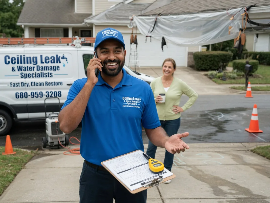 Ceiling Leak Cleanup Comptche, CA FAQs